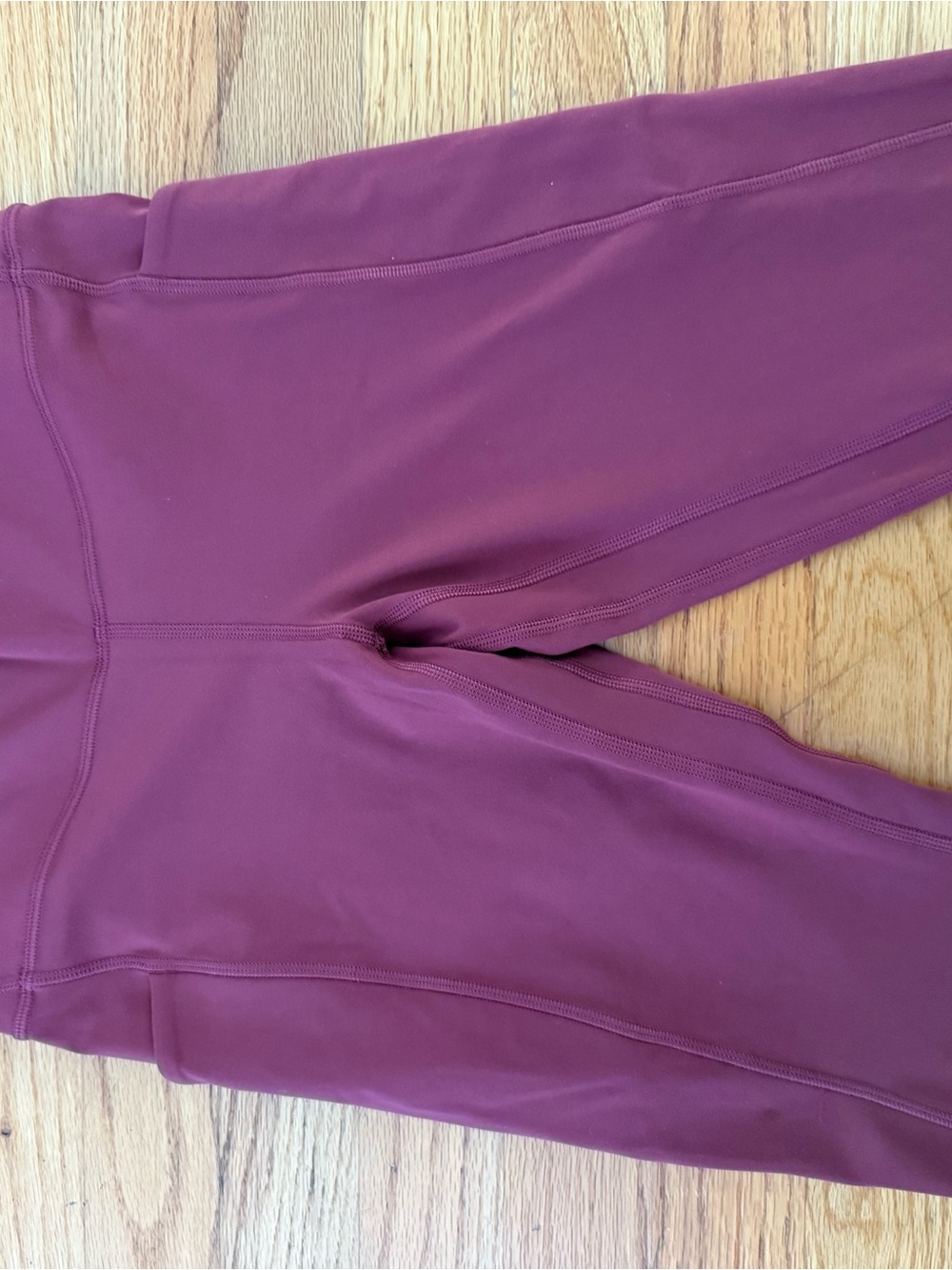 Lululemon align high rise 25” in 6 burgundy